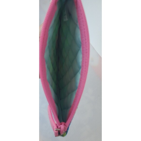 Vera Bradley Tropical Paradise Cosmetic Bag Two Piece Set Pink Floral Makeup - Picture 8 of 12